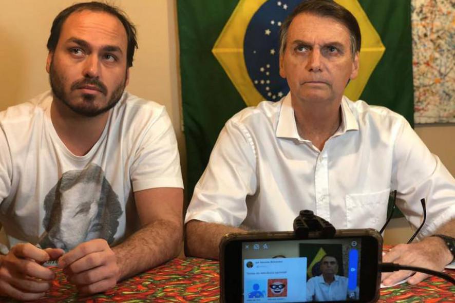 Parem com esse negócio de prisão, diz Carlos sobre Jair Bolsonaro